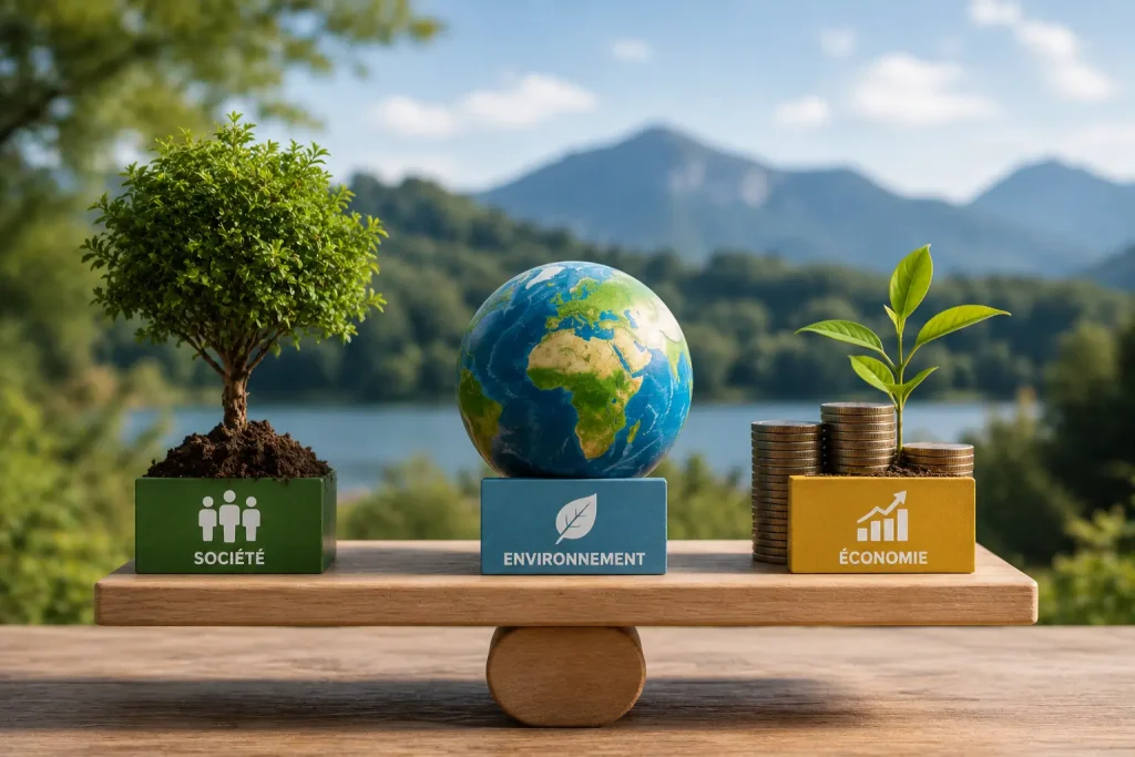 3 piliers du développement durable