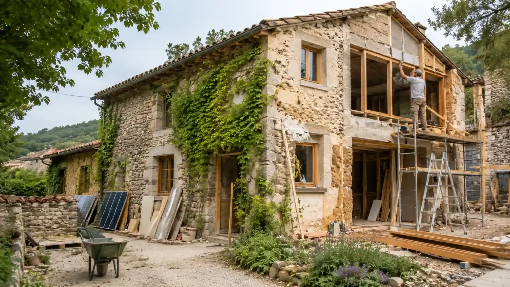Rénover une maison ancienne un projet de transformation durable