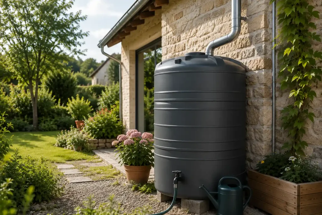 Cuve de récupération d'eau de pluie
