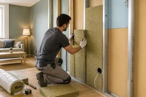 Isoler un mur intérieur sans perdre de place